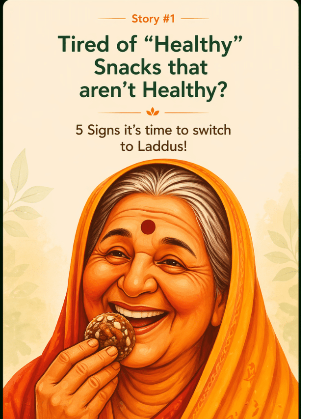 5 Signs You Need to Switch to Healthy Laddus