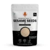 Just Shudh white sesame seeds til natural no additives 100% vegan pack