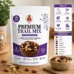 JustShudh Trail Mix — Premium Mixed Nuts & Dry Fruits (No Added Sugar)